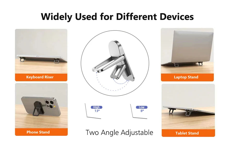 Portable Adjustable Laptop Stand for MacBook & Notebook