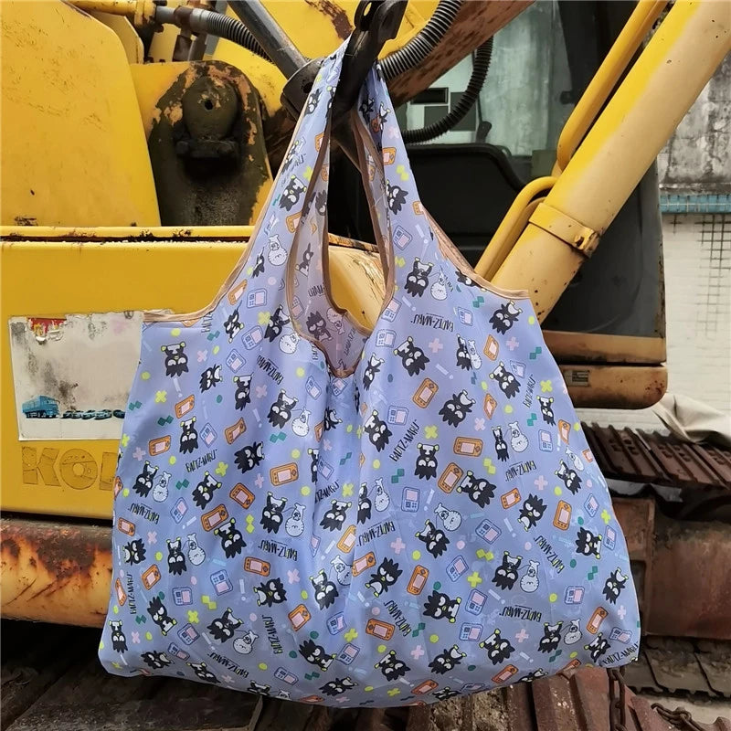 Hello Kitty Portable Foldable Waterproof Shopping Bag