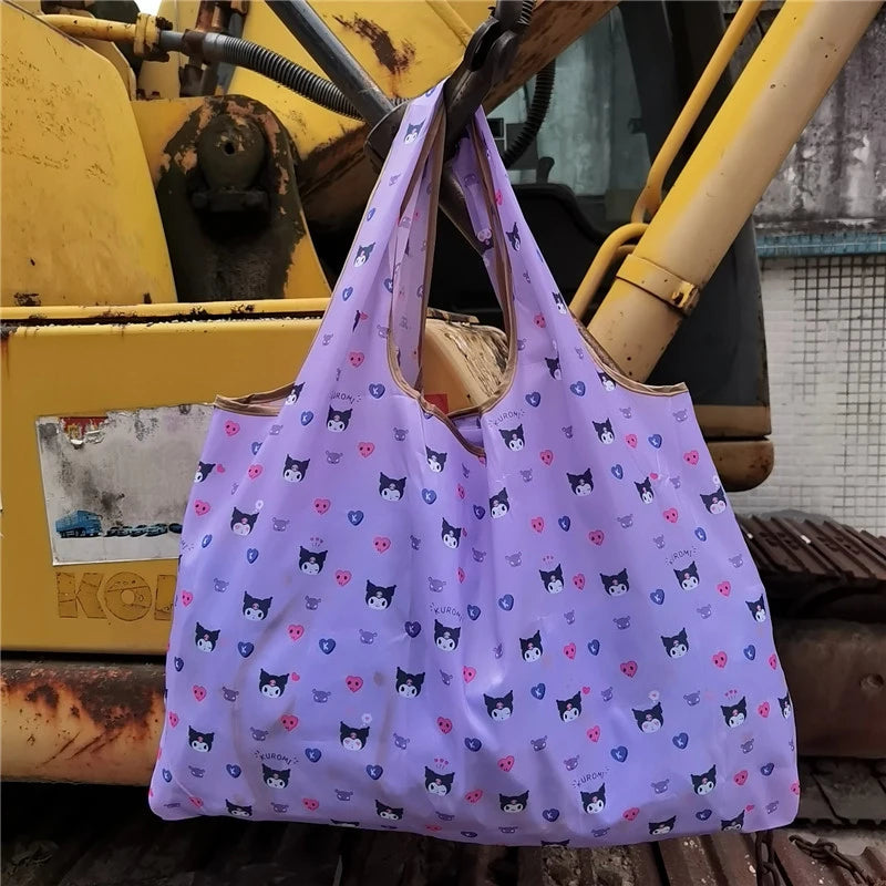 Hello Kitty Portable Foldable Waterproof Shopping Bag