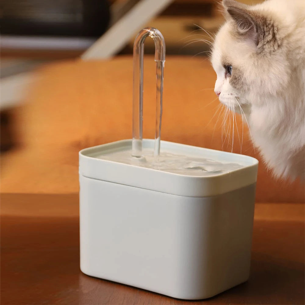 Ultra-Quiet 1.5L Pet Water Fountain with USB Pump