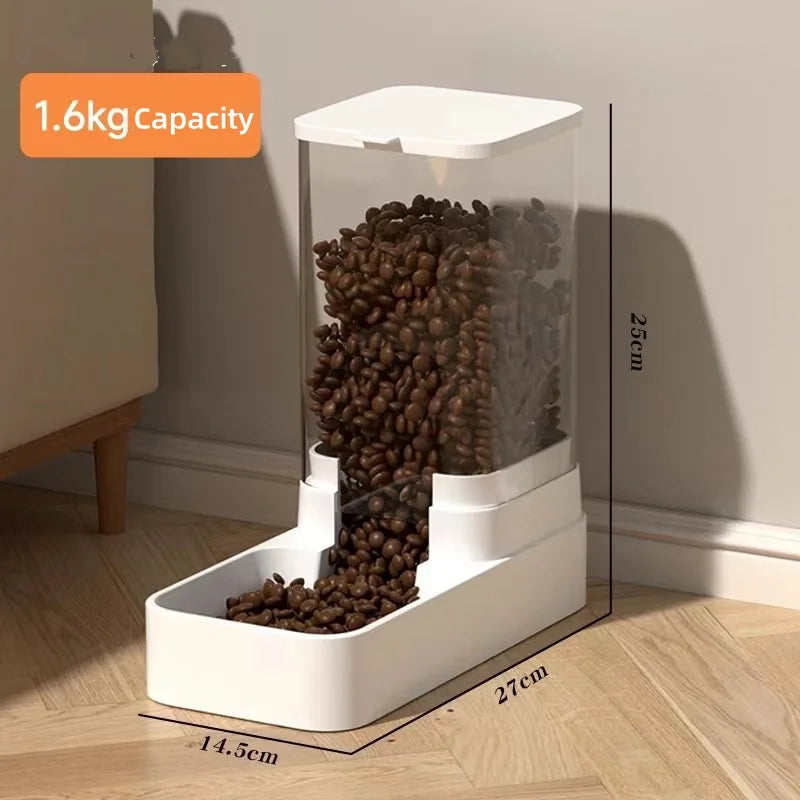 Automatic Dog Feeder & Cat Water Dispenser Container