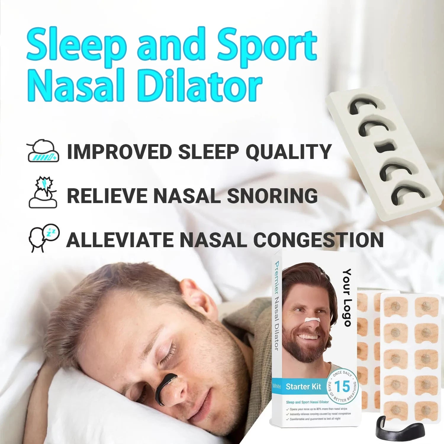 Nasal Dilator Kit for Sleep & Snoring Relief