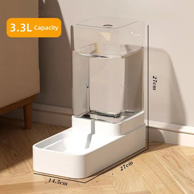 Automatic Dog Feeder & Cat Water Dispenser Container