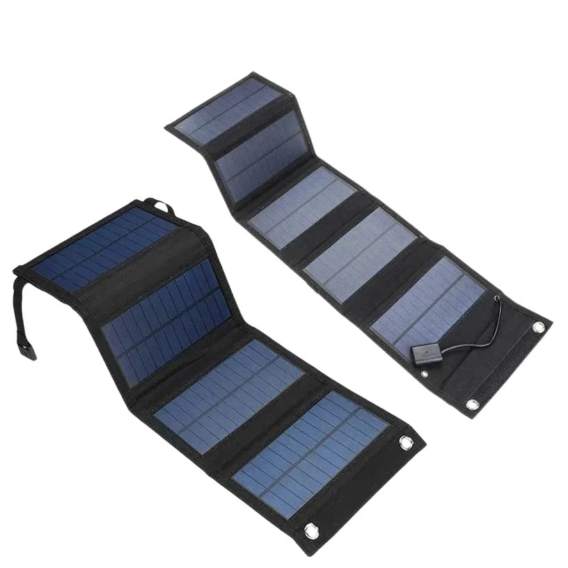 Foldable Solar USB Charger Waterproof Power Bank