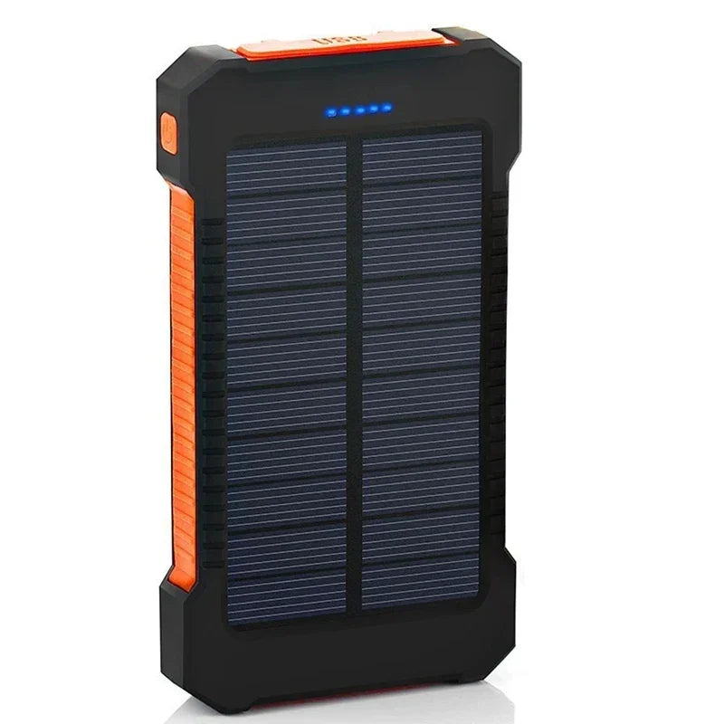 Large Capacity Solar Powerbank Portable Fast Charging 200000mah