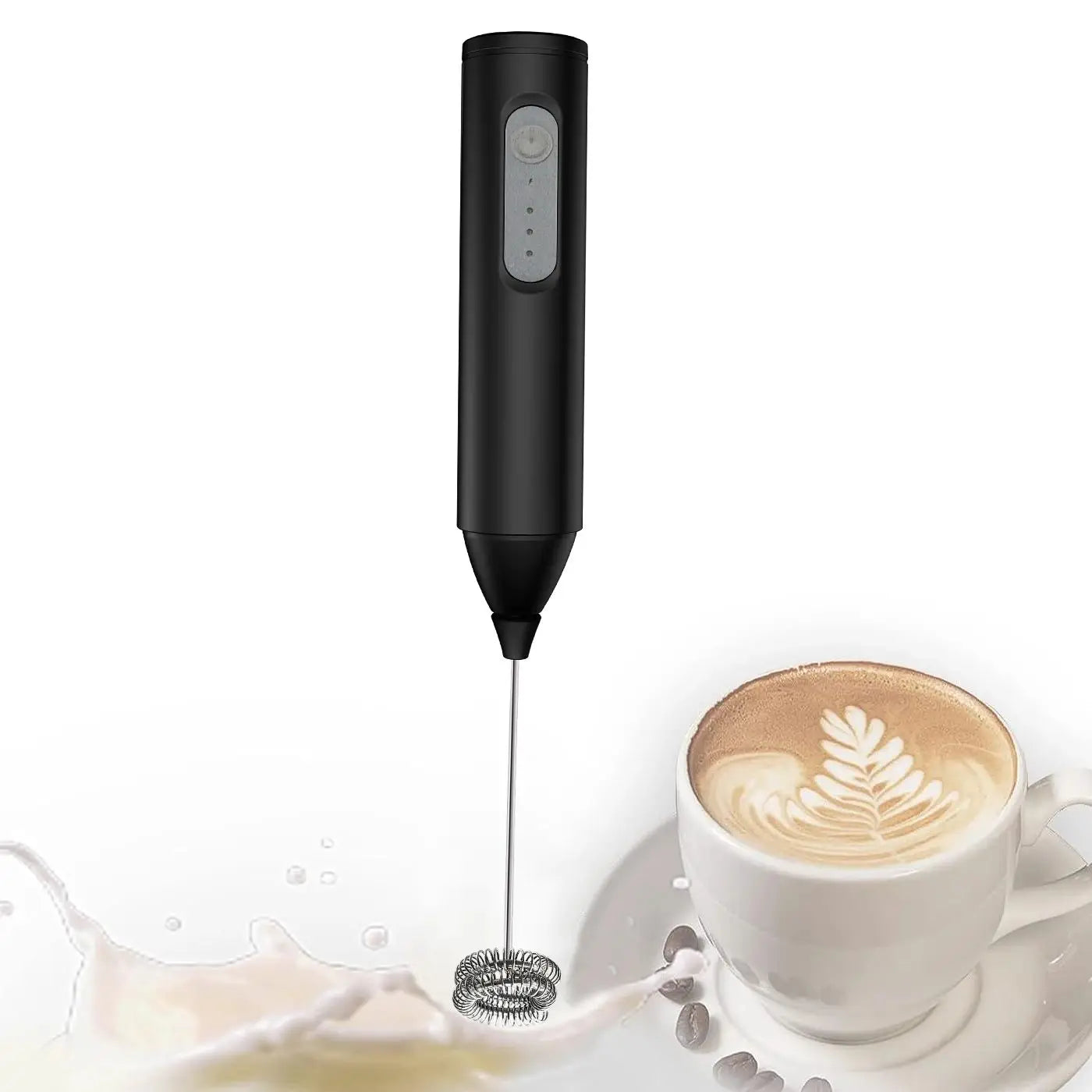 USB Rechargeable 3-Speed Mini Milk Frother