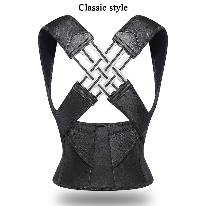 Adjustable Back Posture Corrector Brace for Women & Kids