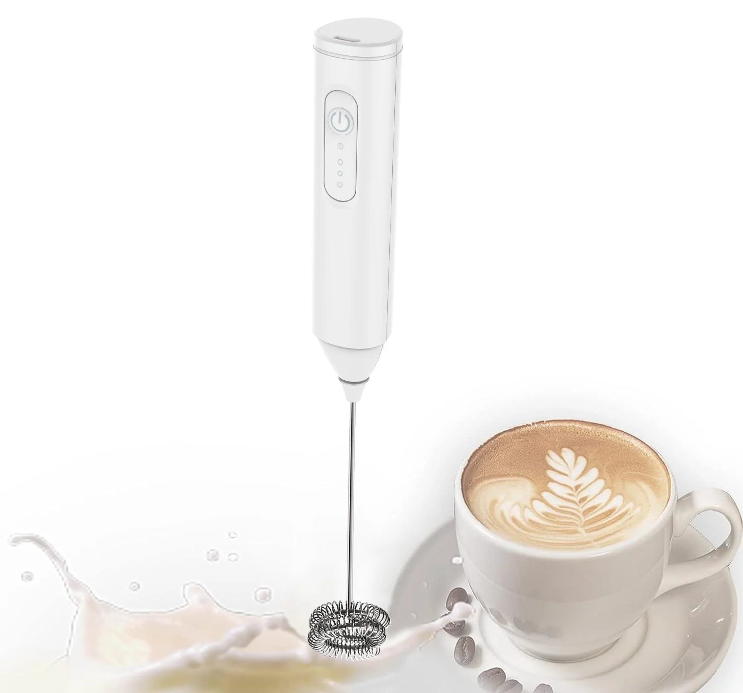 USB Rechargeable 3-Speed Mini Milk Frother