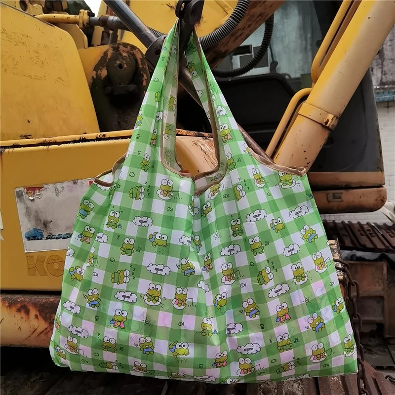 Hello Kitty Portable Foldable Waterproof Shopping Bag