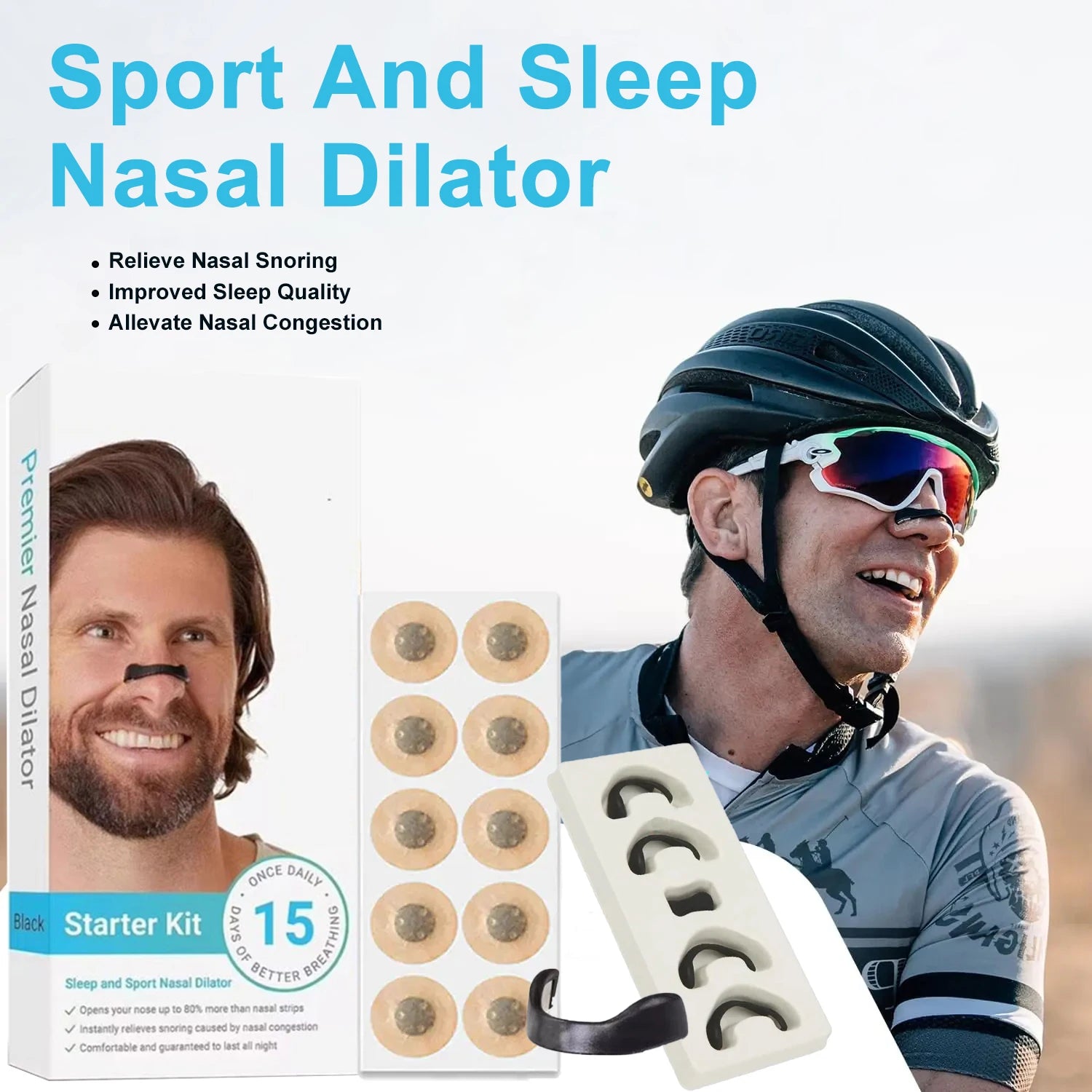 Nasal Dilator Kit for Sleep & Snoring Relief