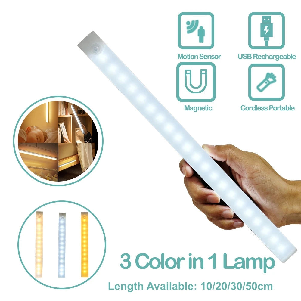 LED Motion Sensor Night Light for Cabinet & Closet